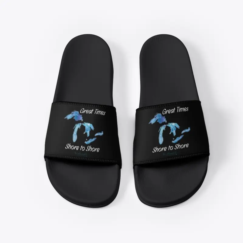 Summer Slides in Black