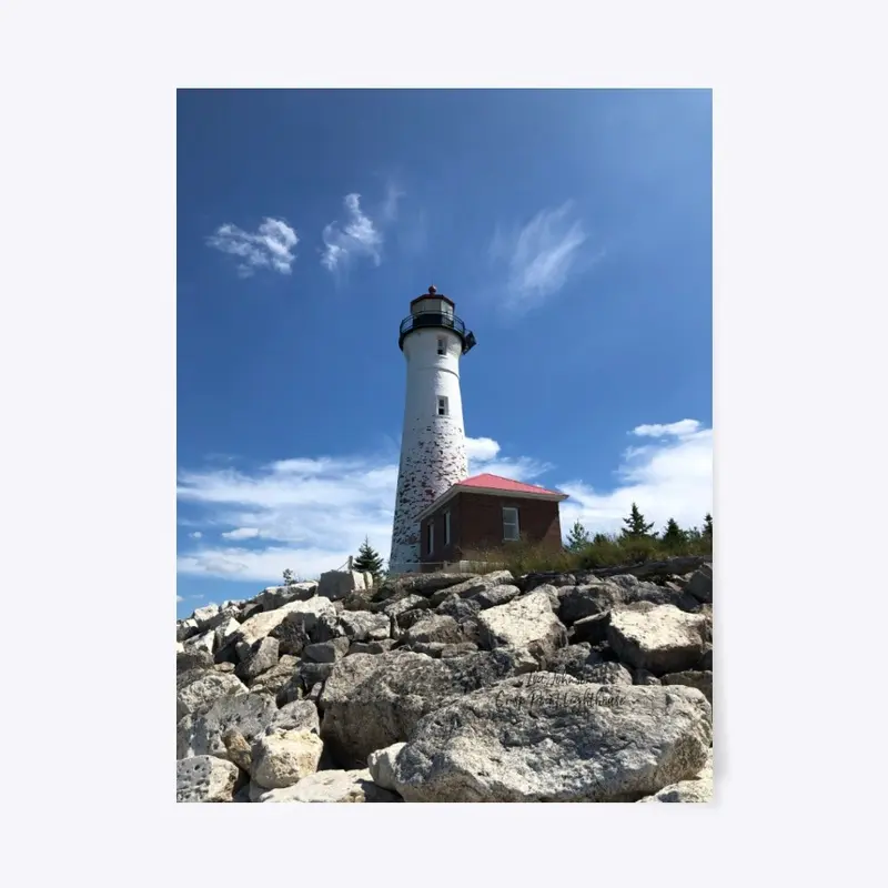 Crisp Point Lighthouse Poster